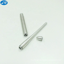 Custom non-standard precision aluminum mechanical pencil parts based on drawings